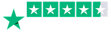 Trustpilot note 4,4 (blanc)